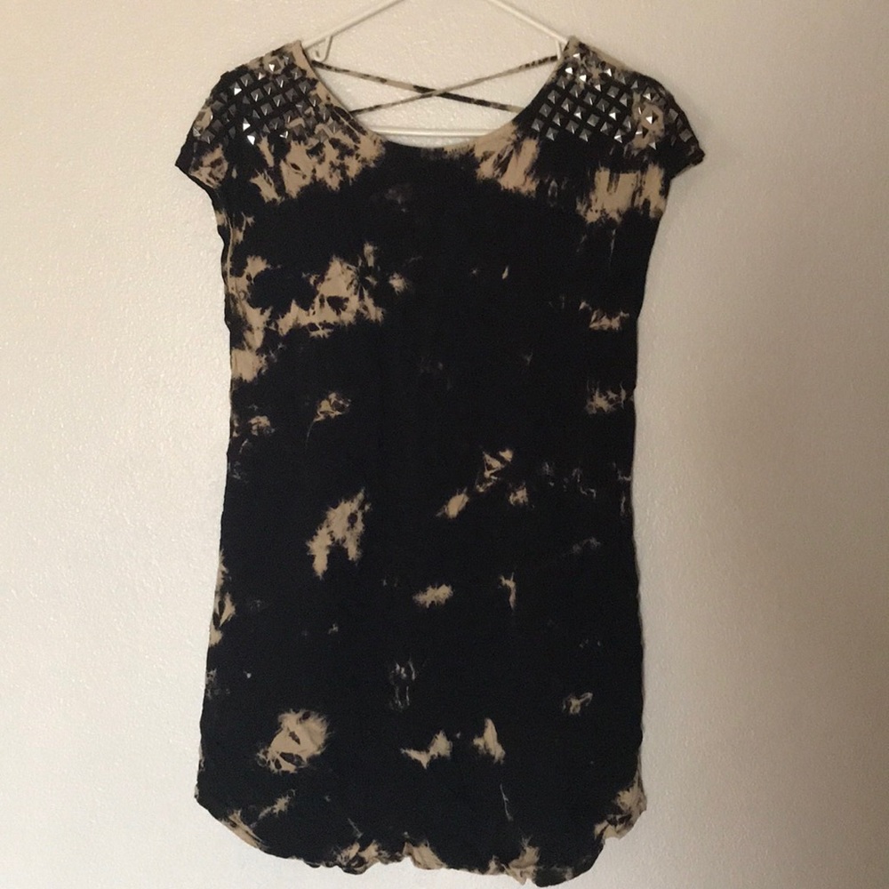 Forever 21 bleached studded dress